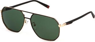 Fila SFI892 0320 Mens Sunglasses Tortoiseshell Size 60