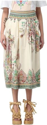 Etro Dames, Rokken, Veelkleurig, Maat: XS Katoen