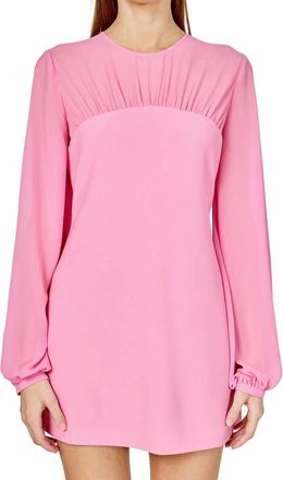 endless rose Twiggy Dress In Pink