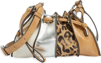 Dolce Vita Tonette Crossbody Bag in Leopard at Nordstrom Rack