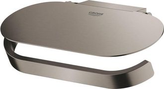 GROHE Selection closetrolhouder met deksel brushed hard graphite