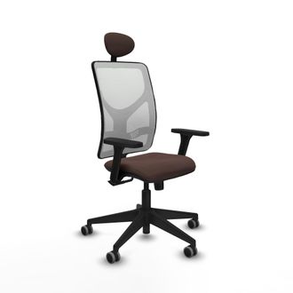 Piqueras y Crespo Silla Ergon&oacute;mica Piqueras Y Crespo Motilla Negro Espuma Alta Densidad