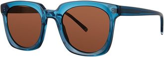 Paradigm Julian Pacifico Womens Sunglasses Blue Size 51