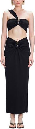 Moeva Esmeralda Cover Up Skirt Resortwear in Black at Nordstrom, Size X-Small Eu