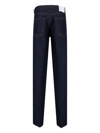 SETCHU Womens Jeans Blue Cotton