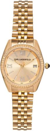 Karl Lagerfeld Watches - Dames - Horloges - Geel - ONE Size - Accessoires