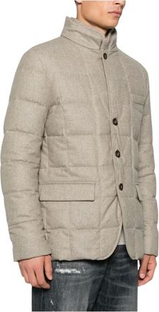 Fay Heren, Jassen, Grijs, Maat: XL Viscose