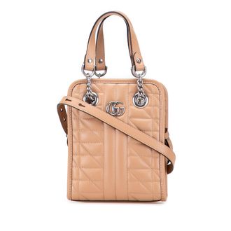 Gucci Gg Marmont Gequilted Handtas