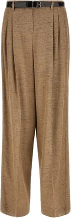 Dolce & Gabbana Mujer, Pantalones, Beige, Talla: S