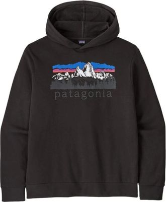 Patagonia Fitz Roy Foothills Daily Hoody - Heren - Sport - Zwart - Maat: M Katoen