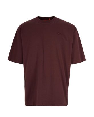 Diesel Maroon Crew Neck T-Shirt