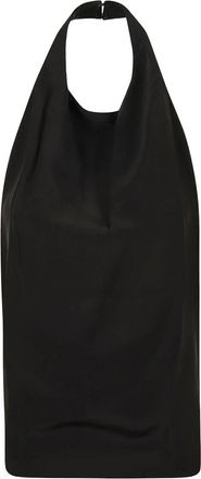Wardrobe.NYC Liquid Halter - Dames - Tops zonder mouwen - Zwart - XS - Tops