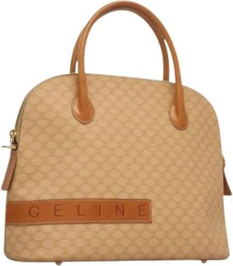 Celine Pre-owned Handbags, female, Beige, Size: ONE SIZE Pre-owned Plastic Handbag