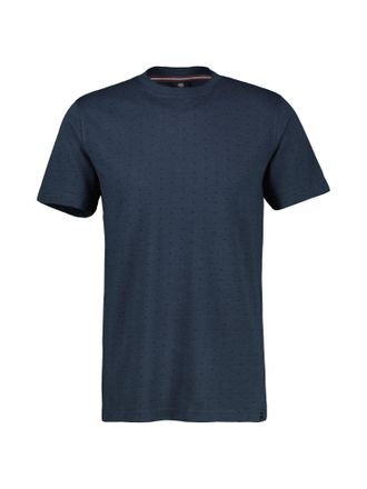 Lerros T-Shirt LERROS LERROS Herren T-Shirt in &Uuml;bergr&ouml;ssen, Herren, Gr. 3XL, blau (classic navy), 100% Baumwolle, Rundhals, Shirts T-Shirt