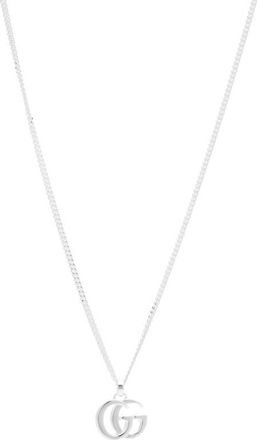 Gucci GG Marmont Sterling Silver Necklace - YBB814914001