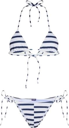 Jean Paul Gaultier Bikini Asimmetrico Marini&egrave;re - - Swimwear - Donna - Multicolore - M