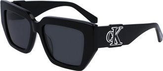 Calvin Klein Jeans CKJ23608S 001 Womens Sunglasses Black Size 54