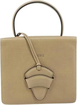 Loewe Pre-owned Handbags, female, Beige, Size: ONE SIZE Pre-owned Handbag