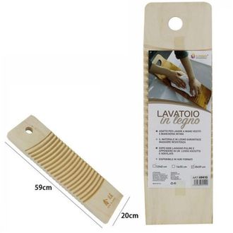 Trade Shop Trade Shop - Lavado De Beb&eacute; De Madera Rectangular Linaza De Lino De Lino De Lino 20x59cm