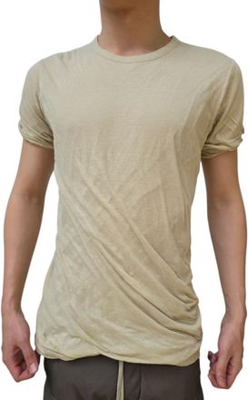 Rick Owens Hombre, Camisetas, Beige, Talla: L