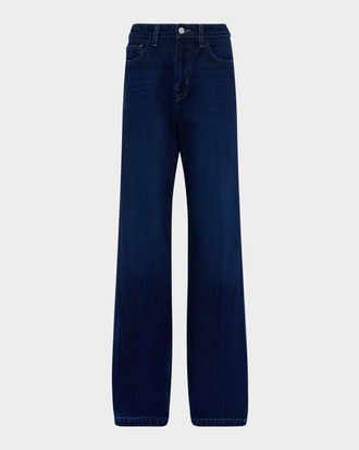 L'agence Clayton High-Rise Wide-Leg Jeans