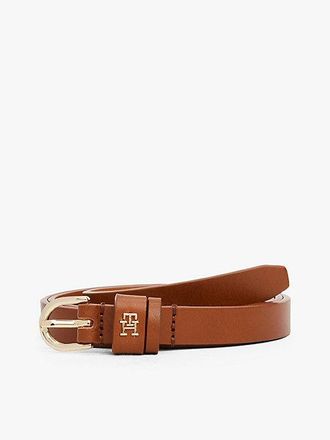 Tommy Hilfiger Essential TH Monogram Leather Belt