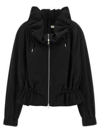 Dries Van Noten Black Cotton Womens Sweatshirt