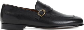 Tom Ford Mocassini in pelle con fibbia - Nero