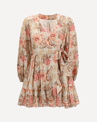 Zimmermann Daylight wrap mini Dress Female 1