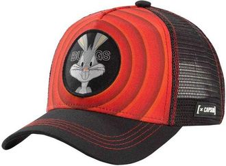 Looney Tunes Bugs Bunny Capslab Baseball Cap (Rood)