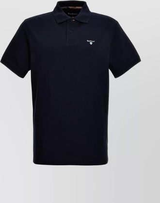 Barbour embroidered logo polo shirt