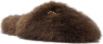 Zigi Soho Shera Faux Fur Slipper in Brown Faux at Nordstrom, Size 11