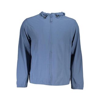 Calvin Klein Heren, Jassen, Blauw, Maat: XL Poliester