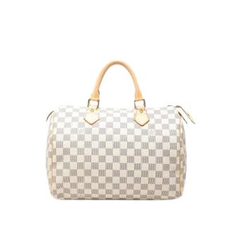 Louis Vuitton Pre-owned Handbags, female, White, Size: ONE SIZE Pre-owned Speedy 30