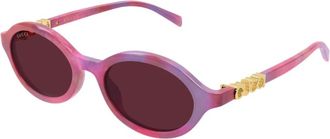 Gucci Gg 2153S Zonnebril - unisex - Zonnebrillen - Roze - ONE Size - Accessoires