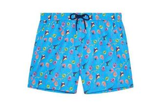 HOM Lido Beach Boxer in Blue Print at Nordstrom, Size Xx-Large