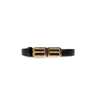 Balenciaga Belts, female, Black, Size: 100 CM Leather Belt