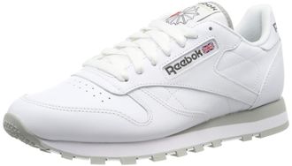 Reebok Reebok Classic Lthr 2214, Mens Trainers, White (Intense White/Light Grey), 10 UK (44.5 EU)