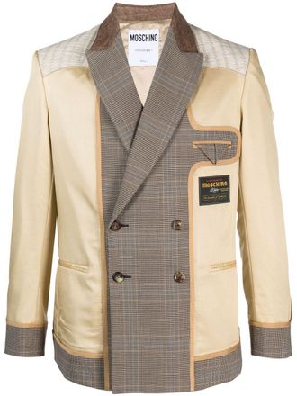 Moschino Blazer doppiopetto - Marrone
