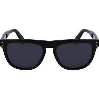 Ferragamo 55mm Gancini Teacup Sunglasses in Black at Nordstrom Rack