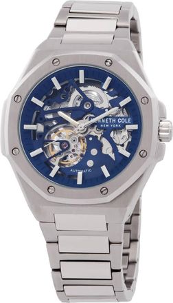 Kenneth Cole Automatic Skeleton Octagonal Mens Watch KCWGY0058901