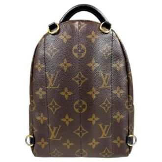 Louis Vuitton Pre-owned Canvas Rugzak - Dames - Vintage Rugzakken - Bruin - ONE Size - Vintage