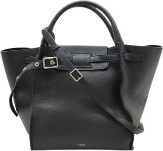 Celine Pre-owned Handbags, female, Black, Size: ONE SIZE Pre-owned Vintage Handbag