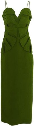 Farm Rio Monstera Leaf Sleeveless Dress in Green at Nordstrom, Size X-Small