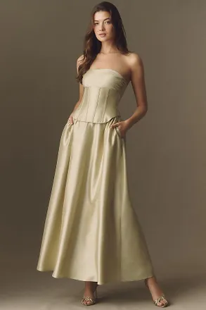 Mare Mare Audrey Fit-and-Flare Maxi Dress