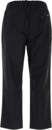 New Balance Mens Relaxed Trousers Black Cotton Nylon Elastane