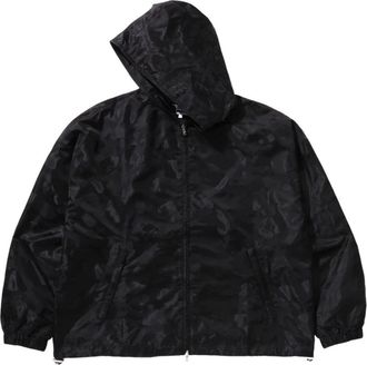 A Bathing Ape Solid Camo Hark Full Zip Jacket Black 1L30-140-301-BLK