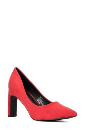 New York & Company Luisa Pointed Toe Pump in Red at Nordstrom Rack, Size 8.5