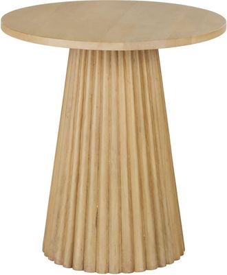 Maisons du monde Mesa de comedor profesional de madera de mango macizo para 2 personas D. 70 cm