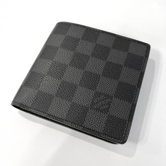Louis Vuitton Damier Graphite Damier Graphite Wallet (Bi-Fold) (Pre-Owned)